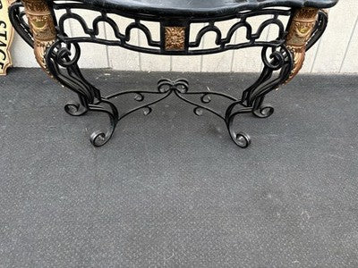 66849 Super Quality Marble Top Console Table Hall Stand Sideboard Server