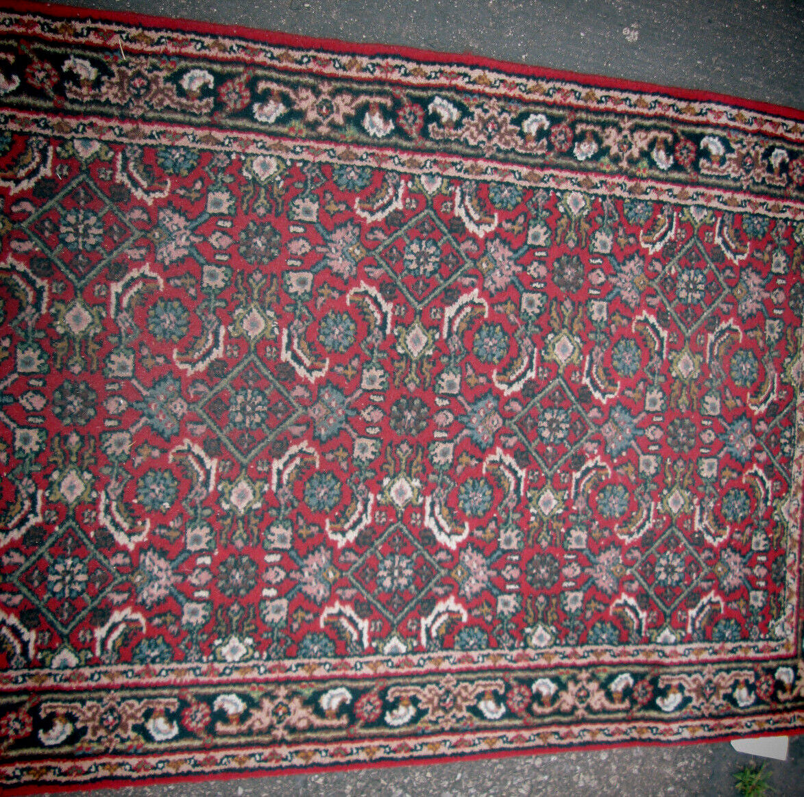 ML RUG 41 Hand Made Wool Oriental Rug 31" x 78"