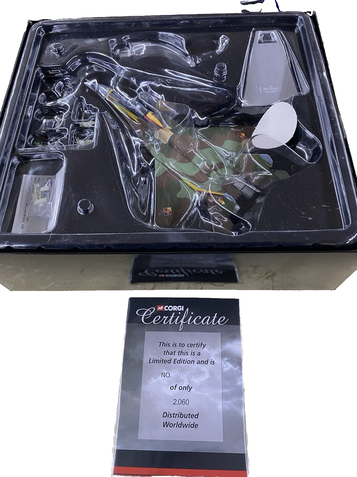 ES 209 Corigi Diecast Limited edition AA37501 Mig 29 Fulcrum Airplane Plane