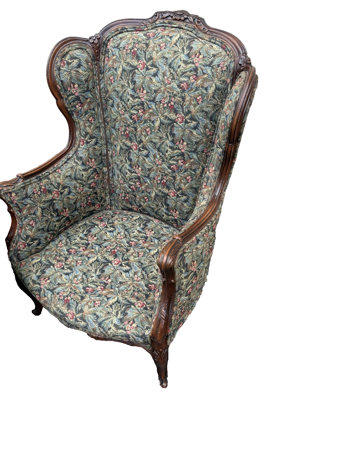 66947 Louis XV French Carved Armchair Chair