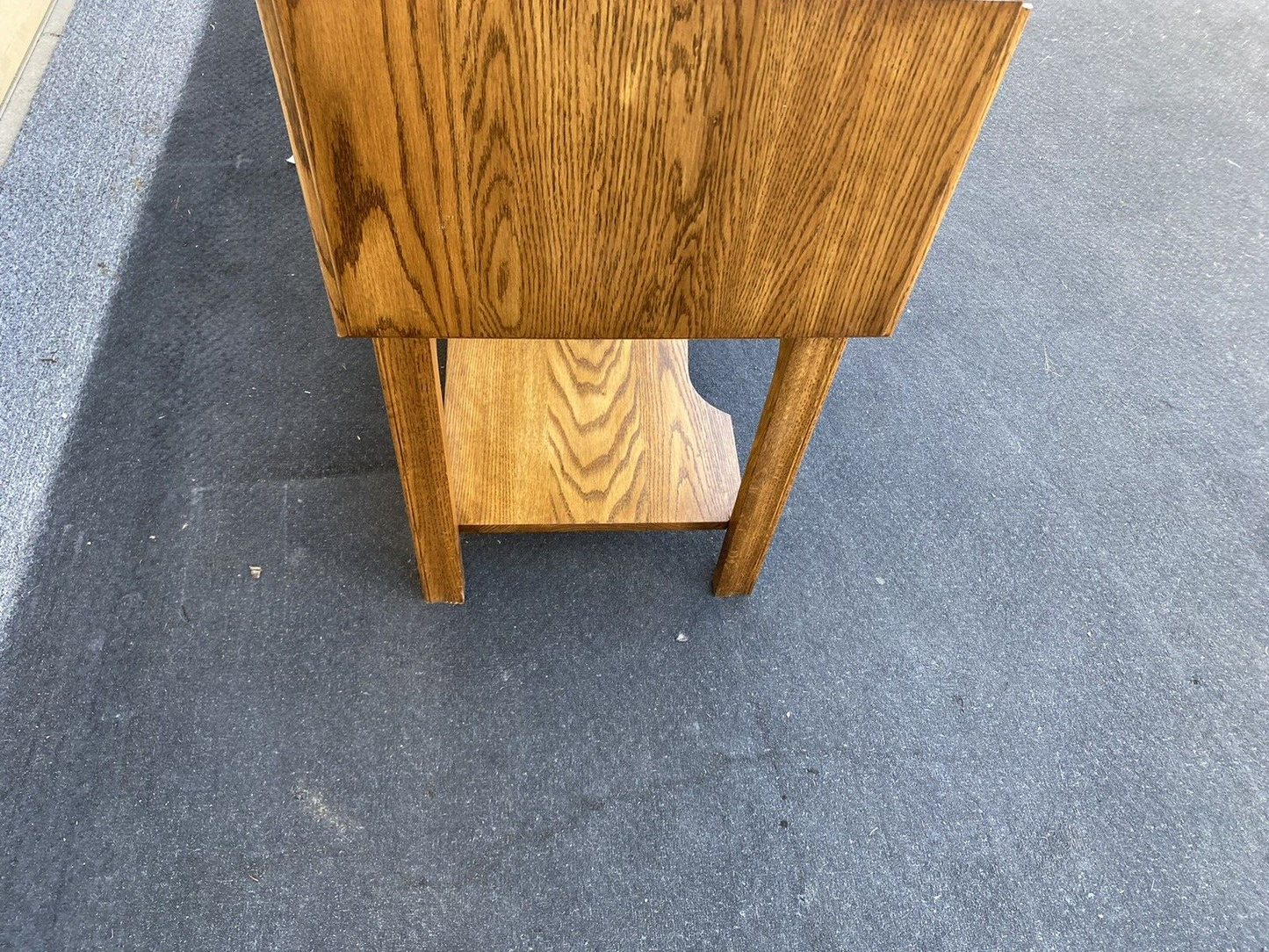 65826 Harden Furniture Oak Dropside Server Bar Cart Sideboard