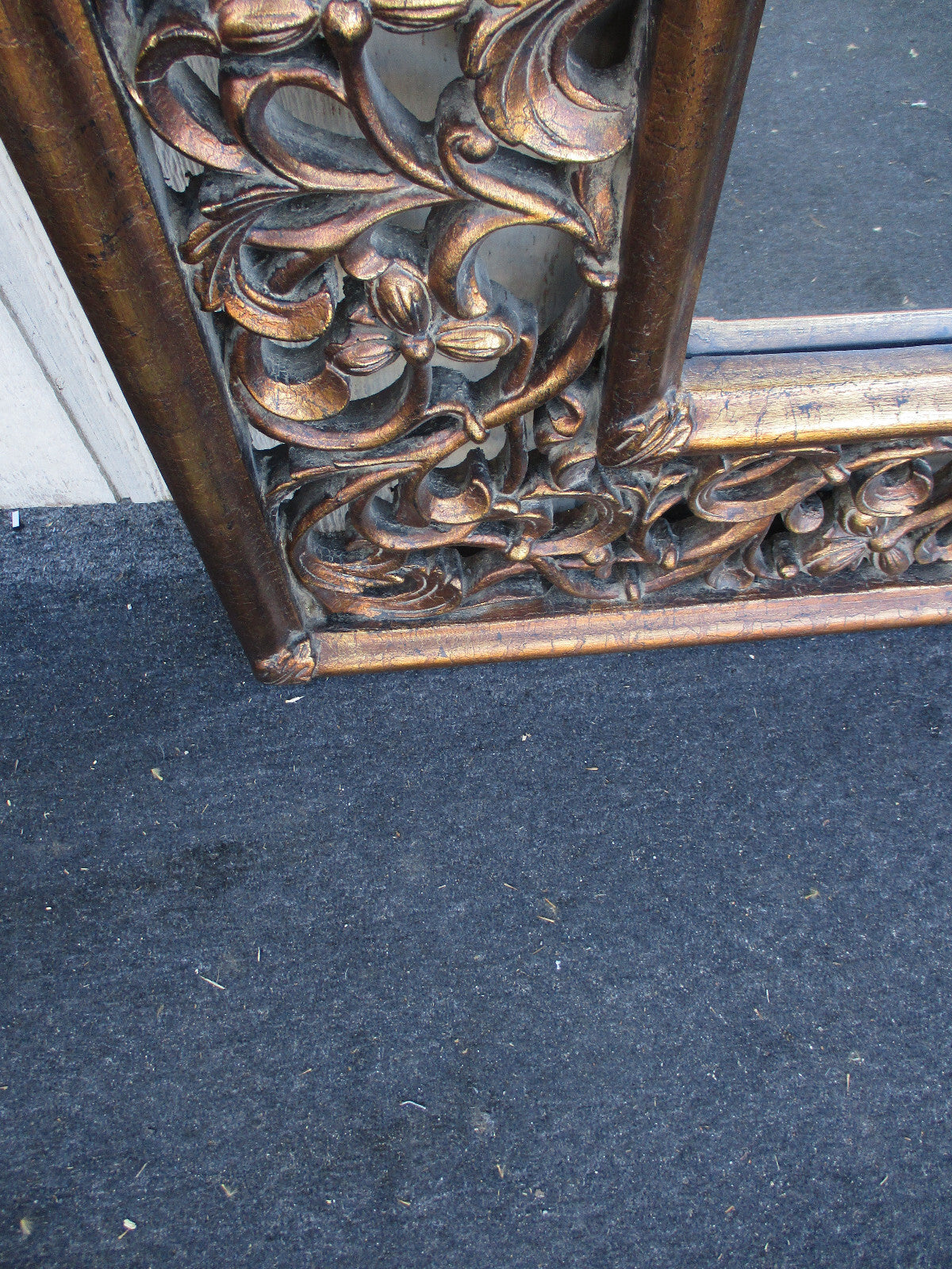 64195 Gold RASCHELLA Decorator Accent Mirror Size 34'W x 40"H
