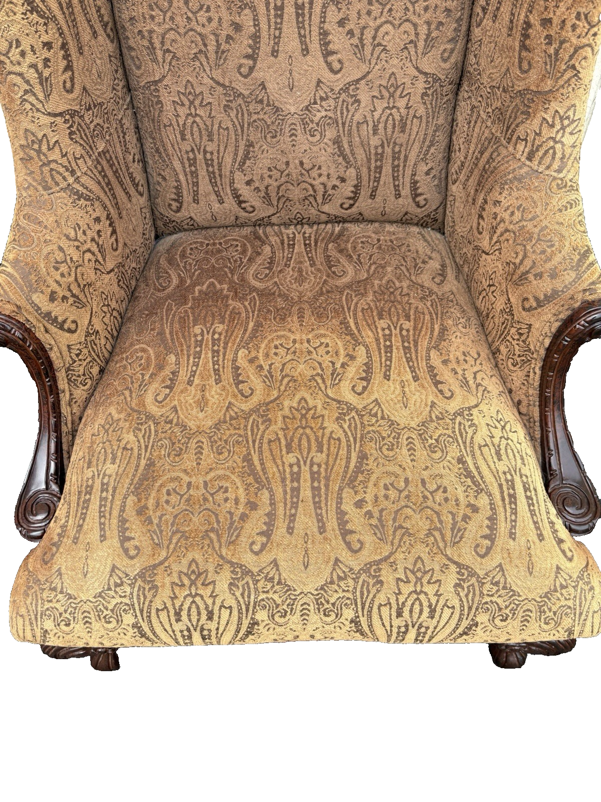 66831 Pair Quality Bergere Armchair Chair s