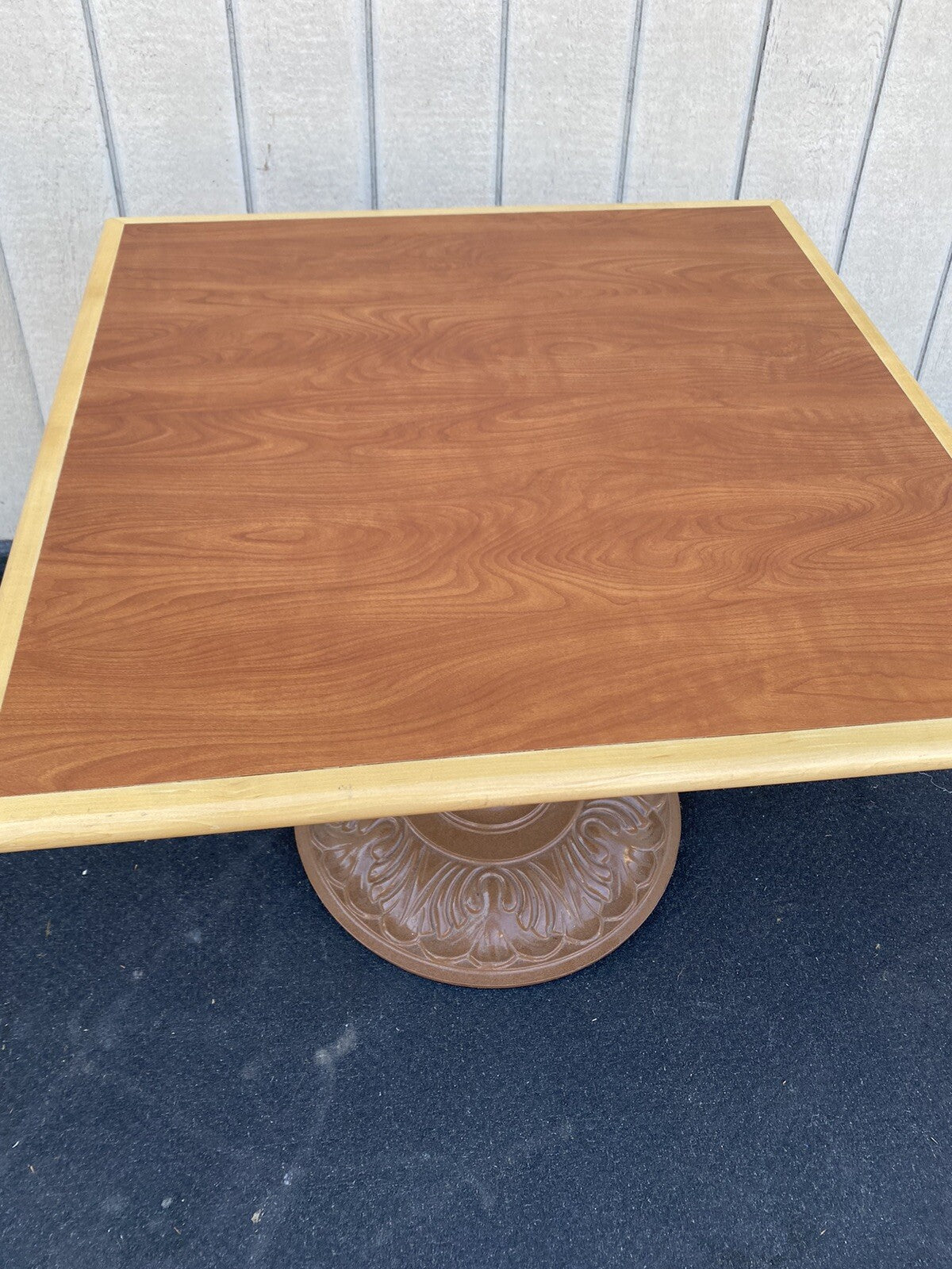 65315 Modern Cast Iron Dining Table Ice Cream Parlor Table