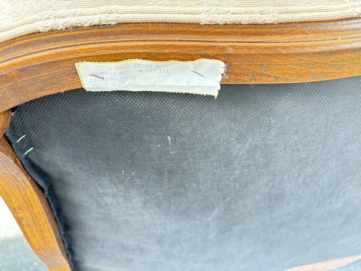 66808 ETHAN ALLEN Bergere Armchair Chair Louis XV