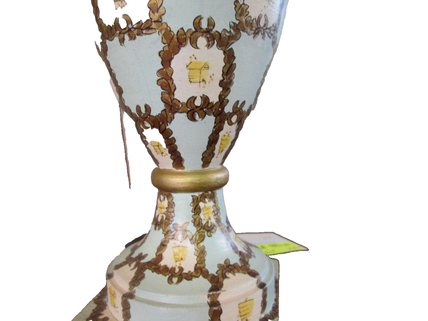 56305 Decorator Wood Table Lamp with Shade