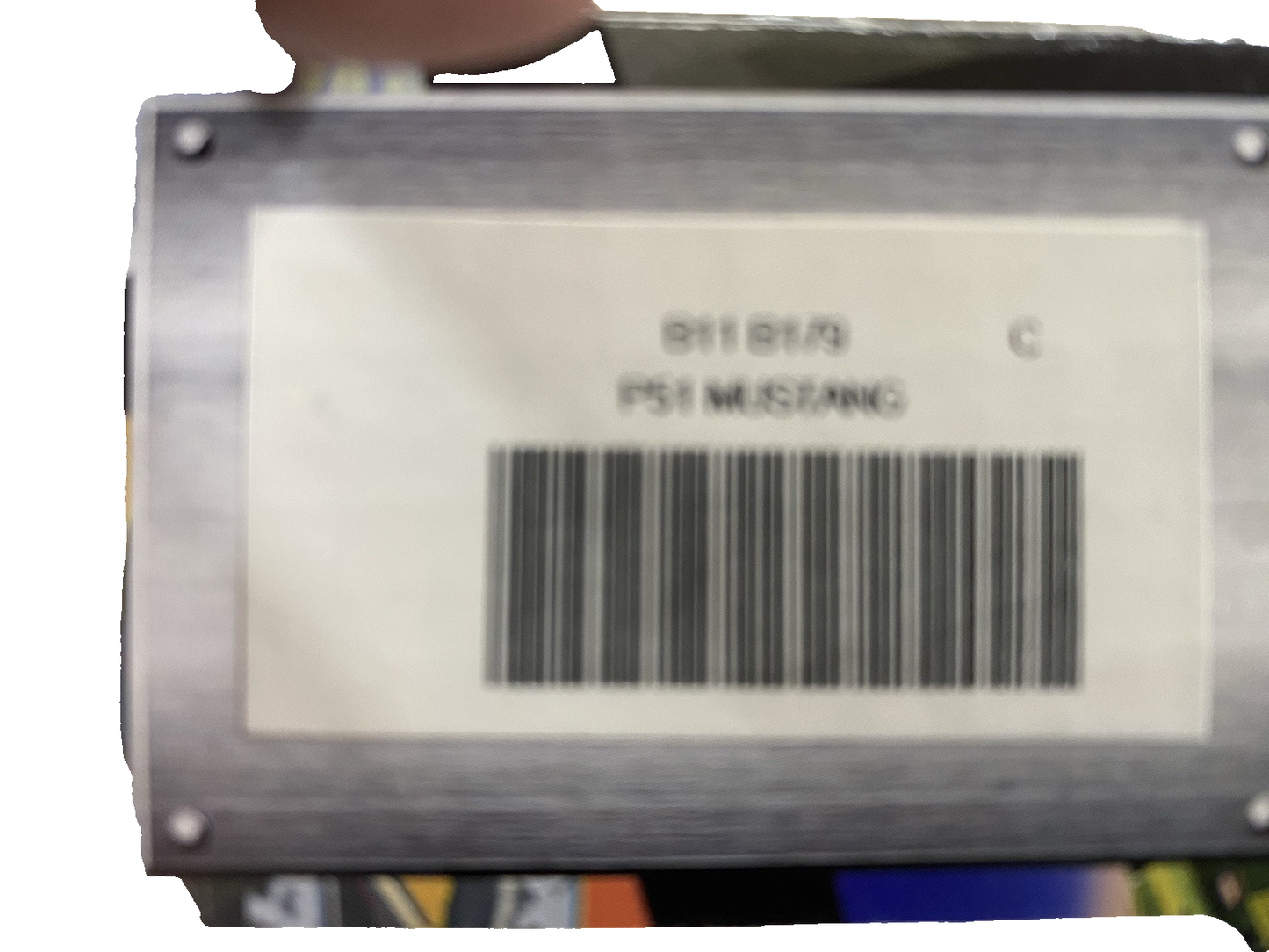 ES 206 : Franklin Mint FICKLE FANNY P 51 Mustang B11B179 Airplane plane