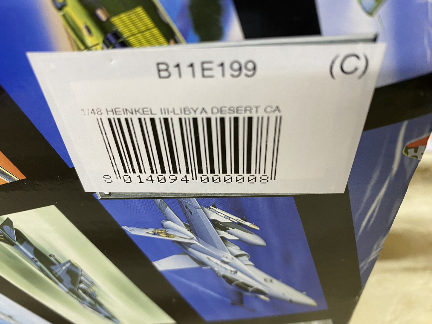 ES 307 Franklin Mint Precision B11E199 WW11 German Heinkel 111 Libya Desert NIB