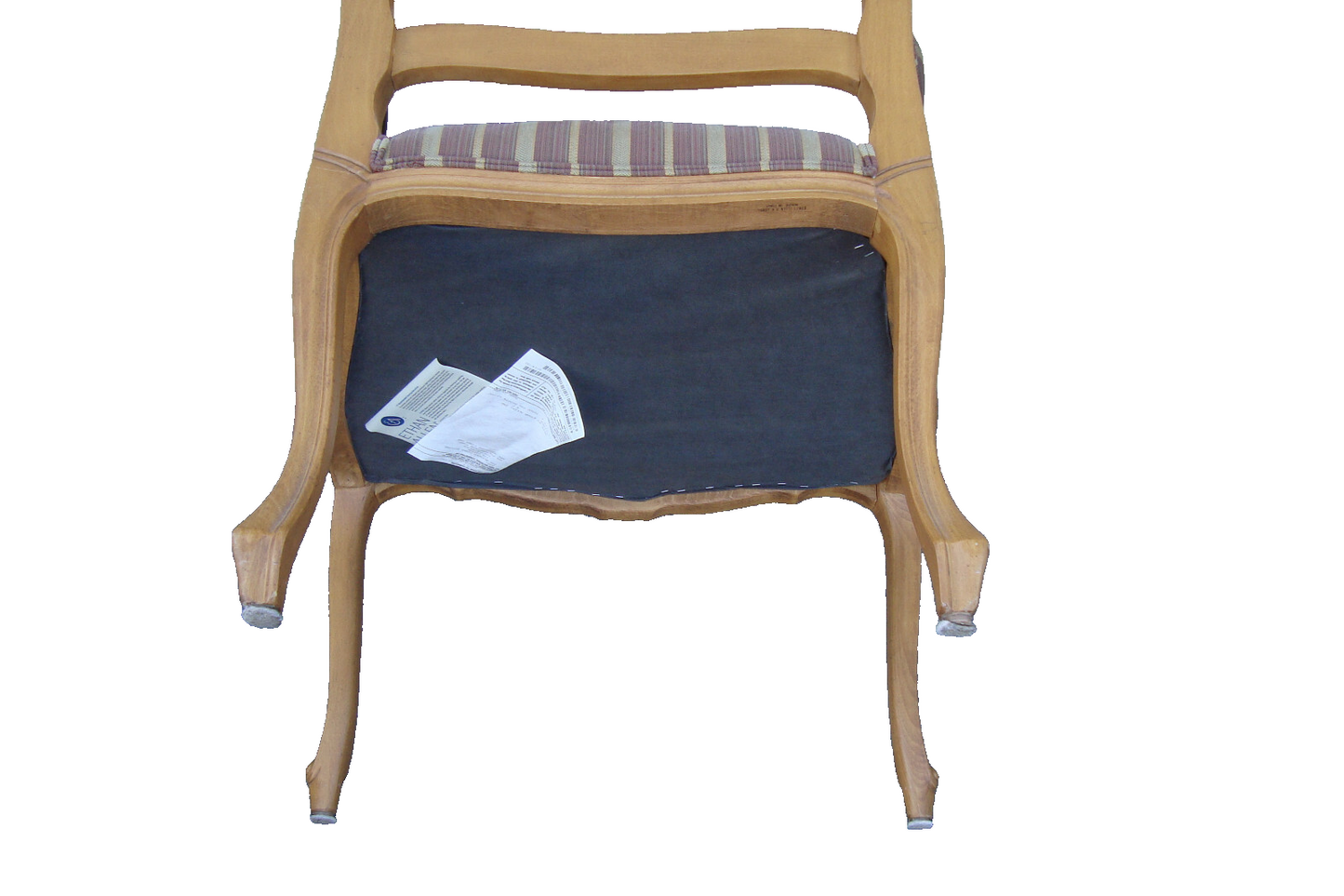 61562 Pair ETHAN ALLEN Bergere Armchair Accent Chair