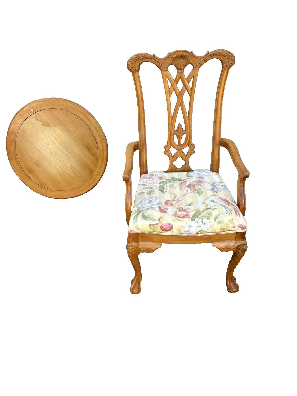 66990 Oriental Dining Table with 6 Chair s Chairs FEFCO Furniture
