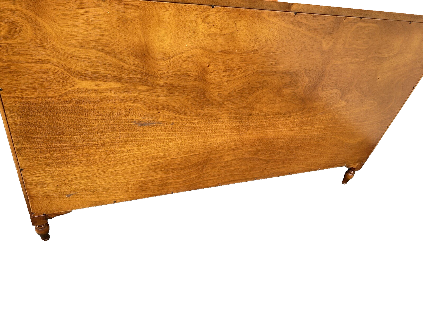 64779 Inlaid Cherry Curio Console Sideboard