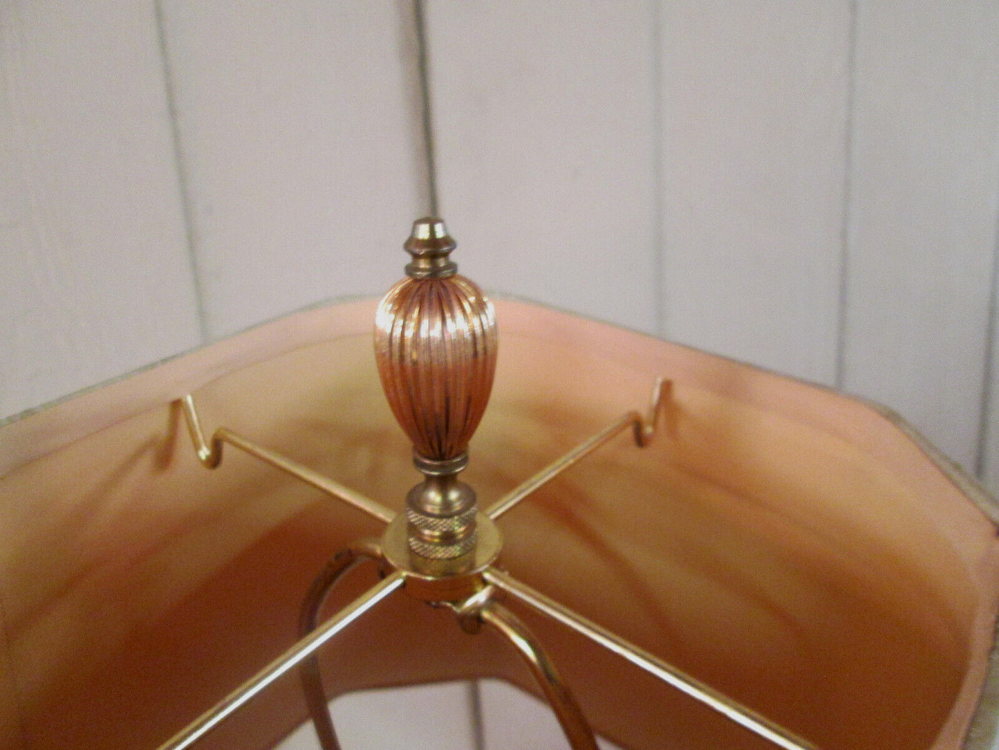 56305 Decorator Wood Table Lamp with Shade