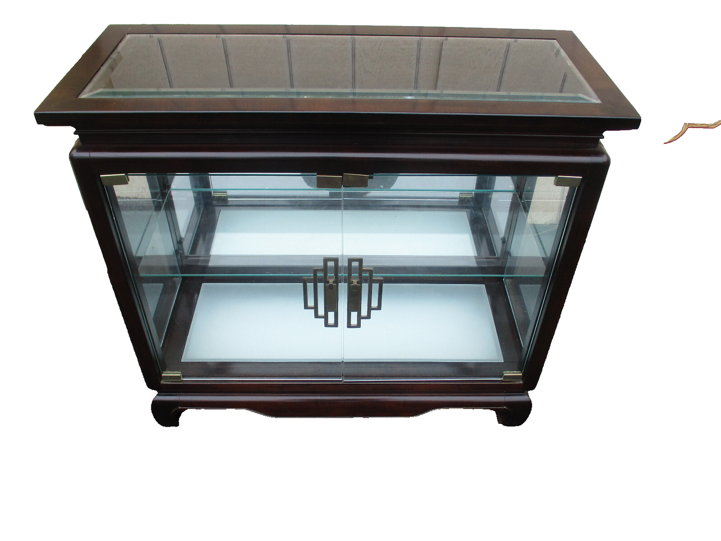 64181 Oriental Credenza Curio with Light PULASKI Furniture