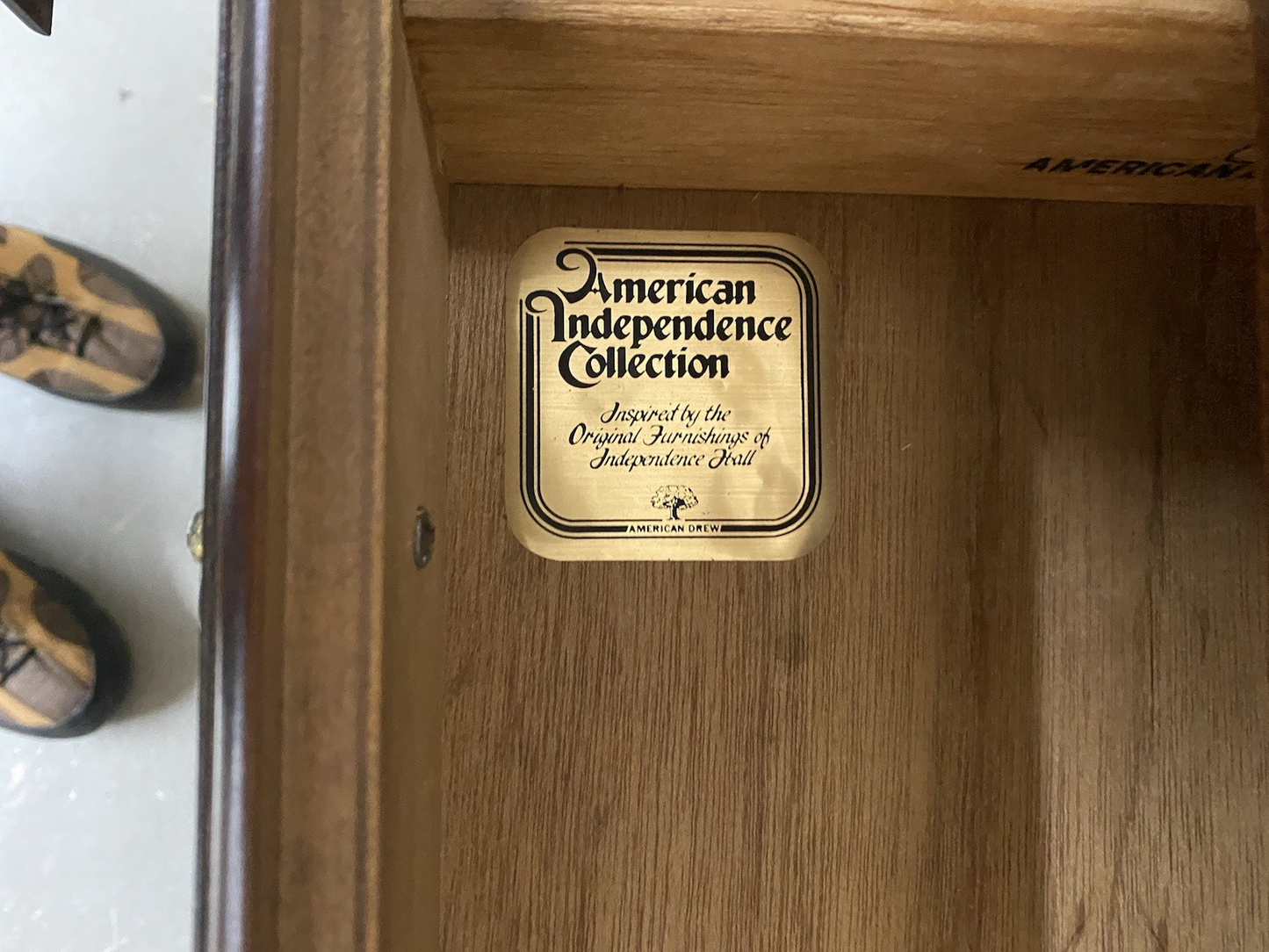 64278 American Drew Secretary Desk with Bookcase Top