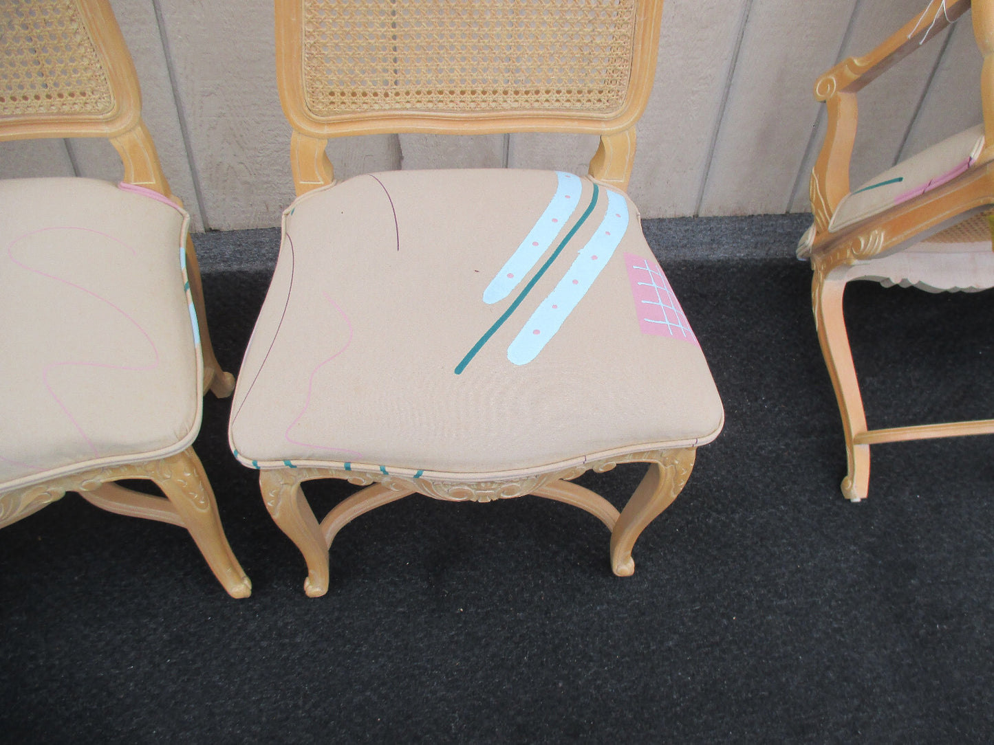 63975 Set of 6 Decorator Dining Chairs Chair s