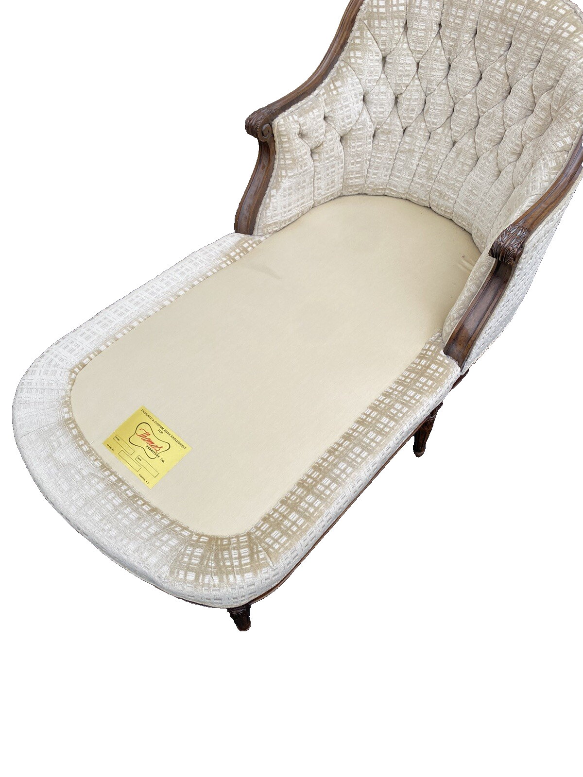 64931 Quality Custom Made Thomas Furniture Chaise Lounge Chair
