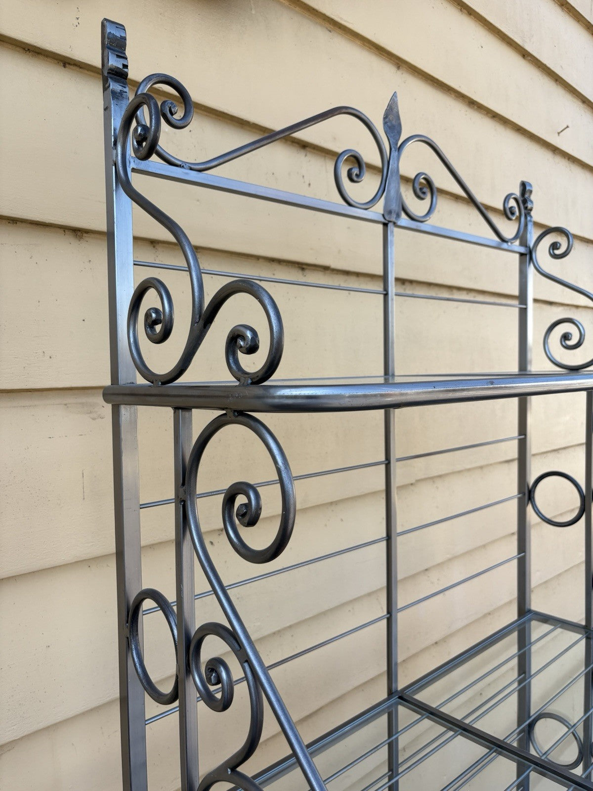 61594 QUALITY MADE Iron Kitchen Bakers Rack