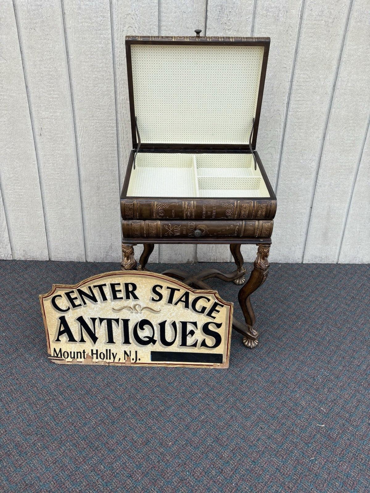 66913 MAITLAND SMITH ?? Book Lamp Table Stand