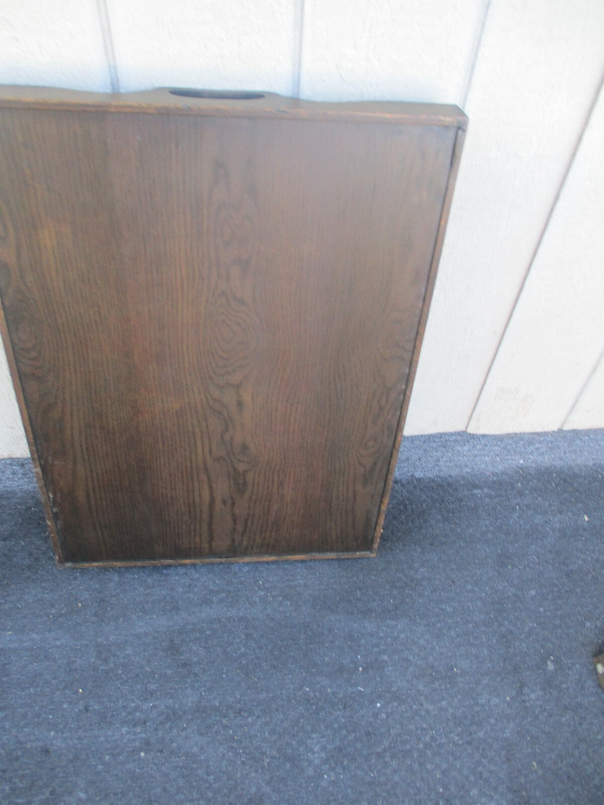 63837 Oak Tray Top Coffee Table Stand