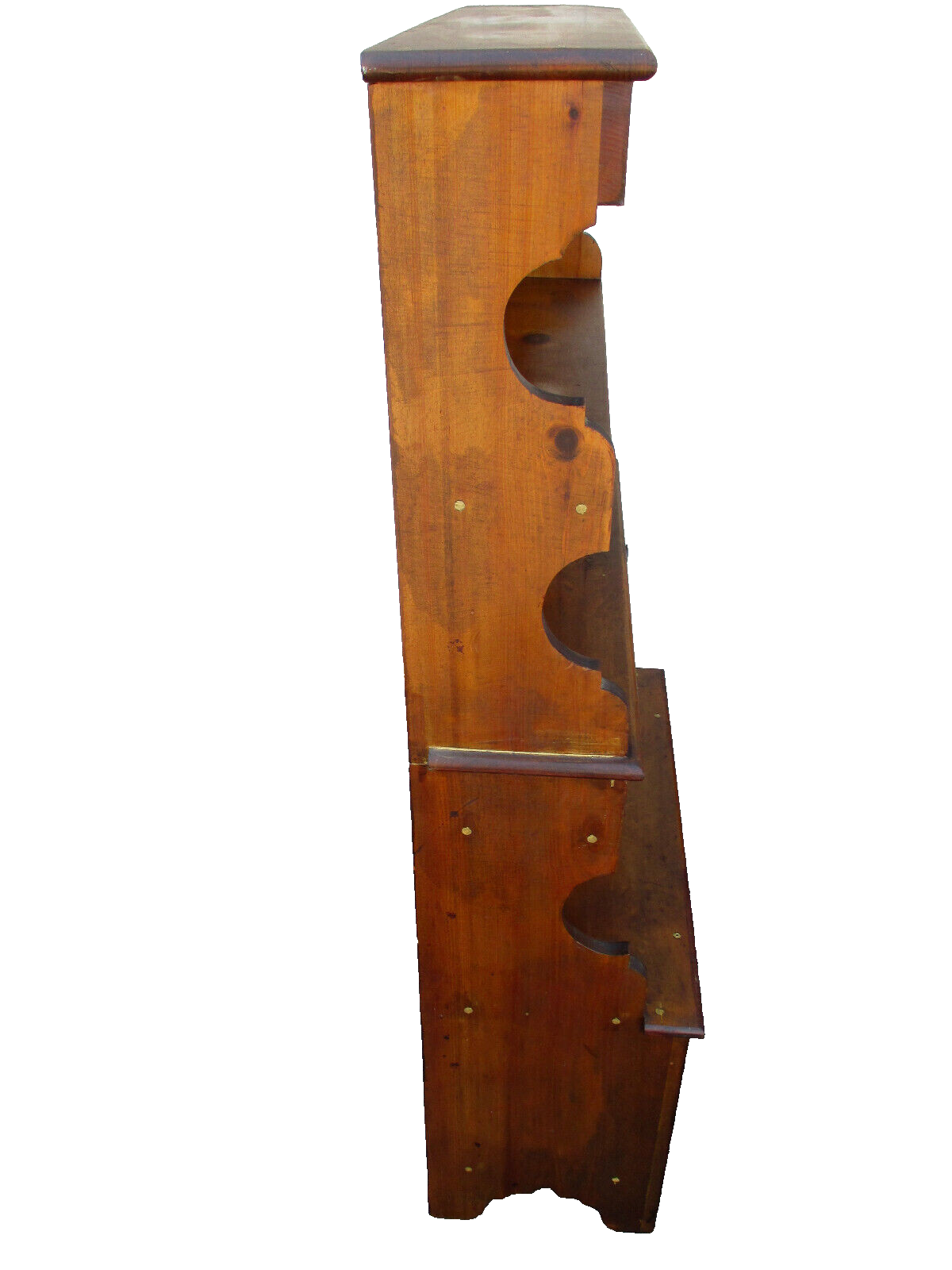 62992 Country Primitive Cubboard Cabinet Curio Bookcase Miniature Saleman Sample