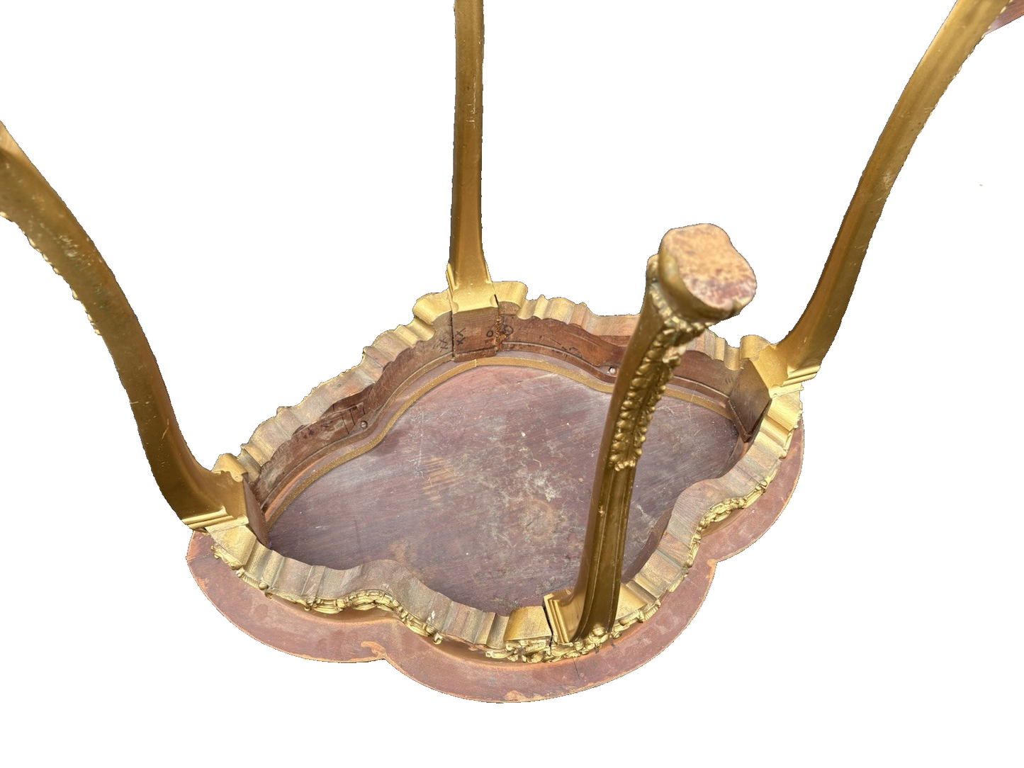 66820 Antique Mahogany Hand Carved Lamp Table Stand