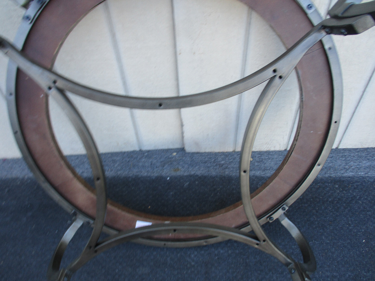 63934 Glass Top ARTISTICA Decorator Coffee Table Stand