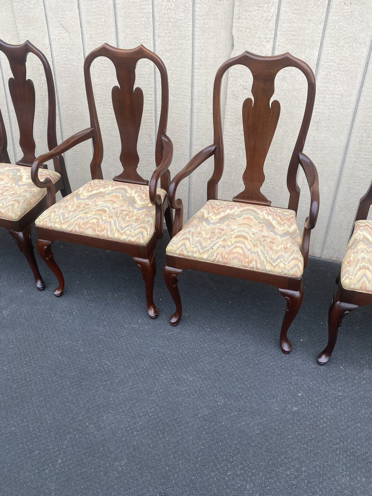 65391 Set of 6 COUNCILL Craftsman Furniture Solid Mahogany Dining Chair s