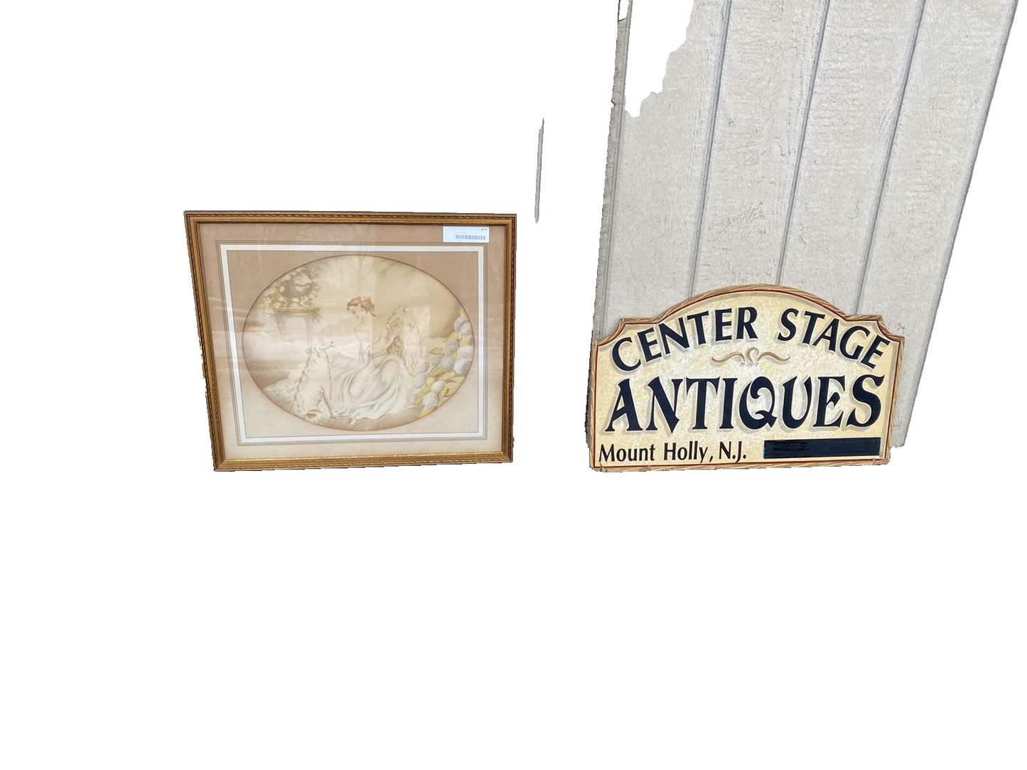 59022 Icart Style Print in Deco frame