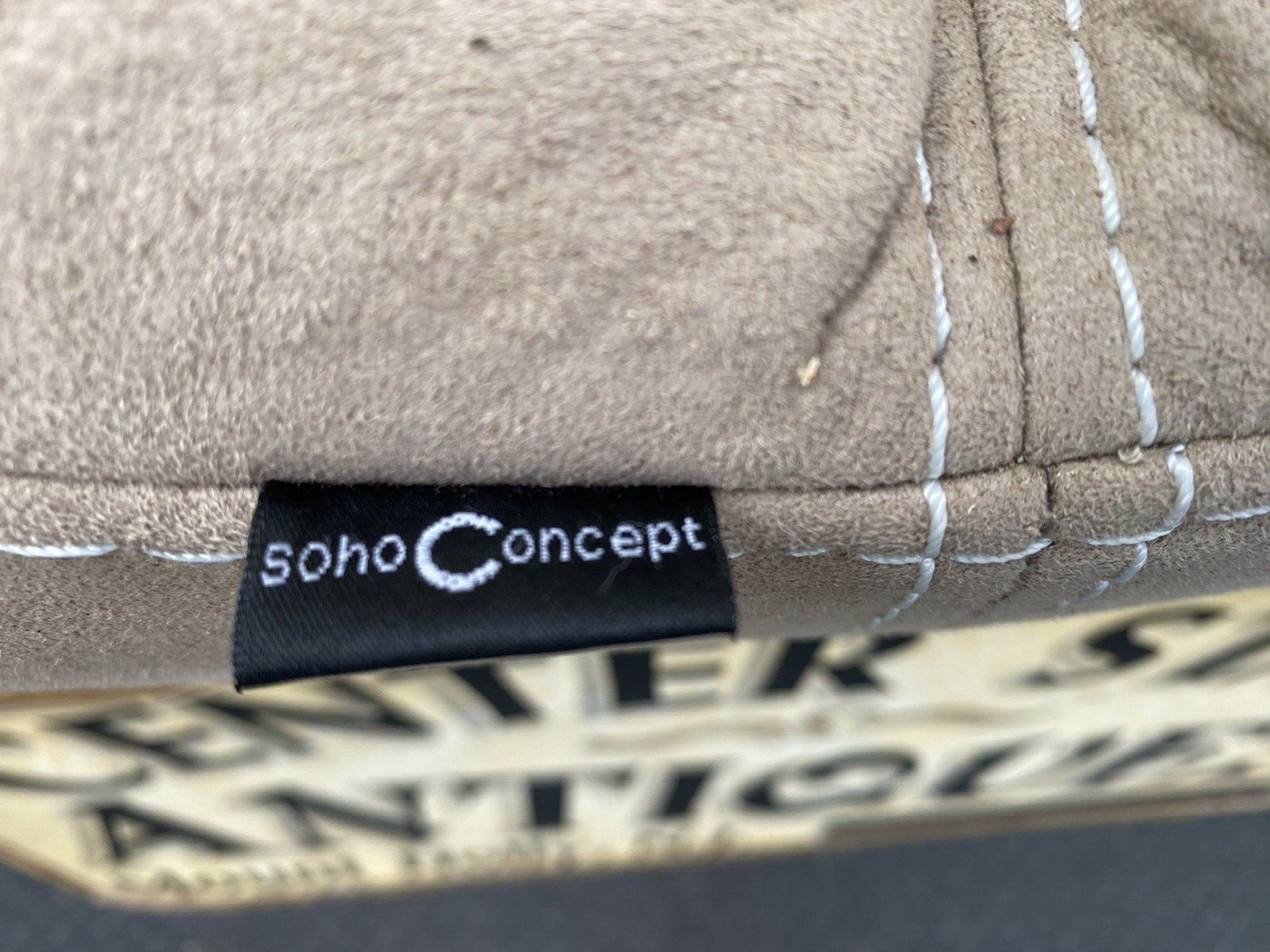 66234 SOHO CONCEPT Modern Chaise Lounge QUALITY Heavy Frame