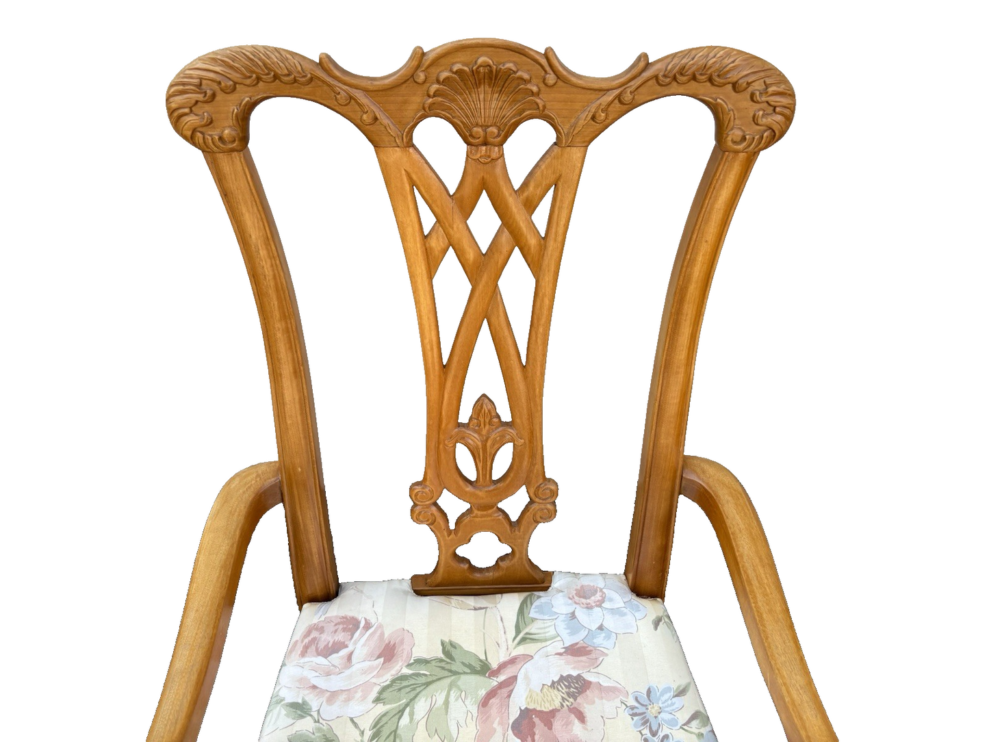 66990 Oriental Dining Table with 6 Chair s Chairs FEFCO Furniture