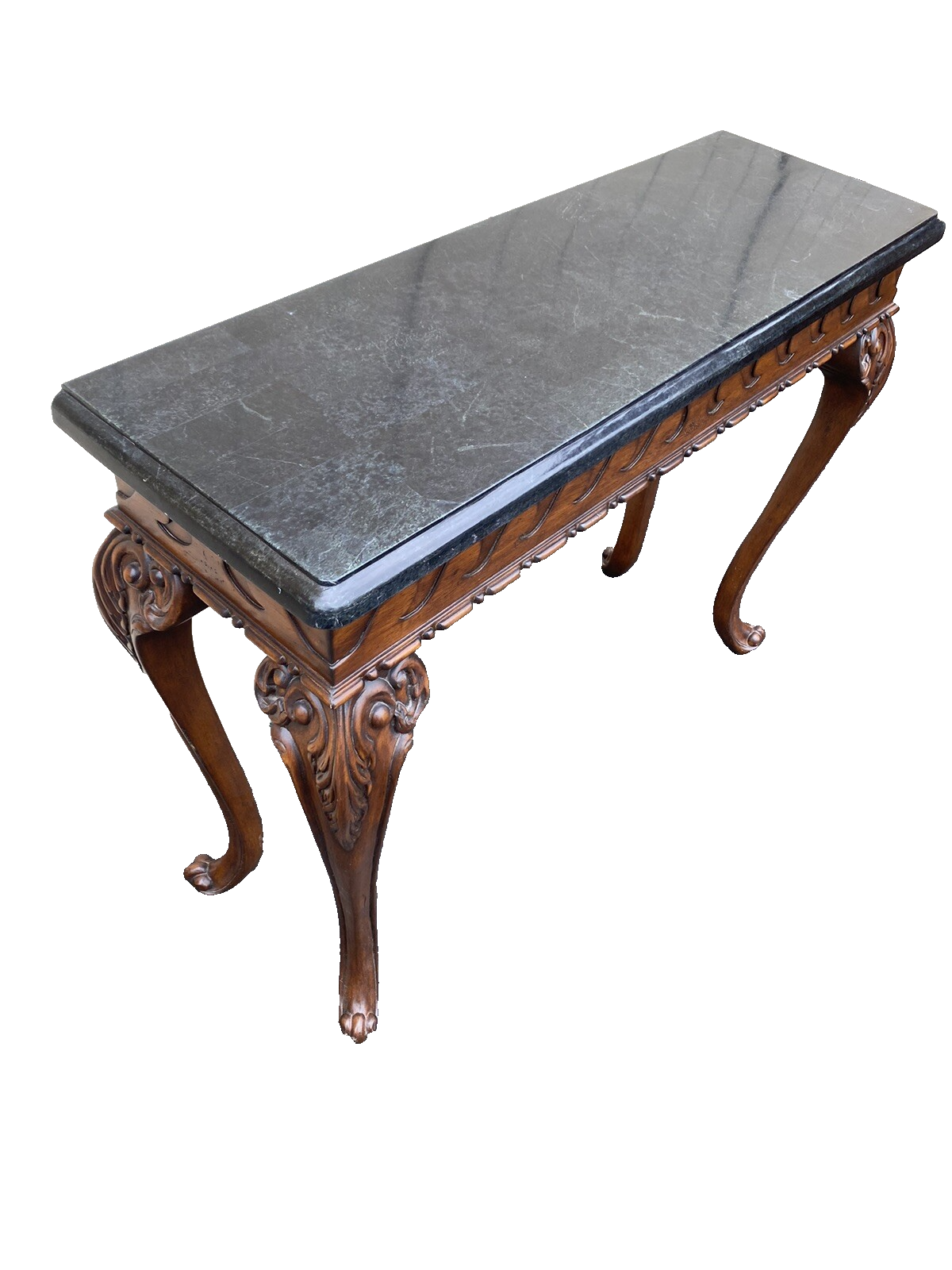 65363 Marble Top Console Table Stand
