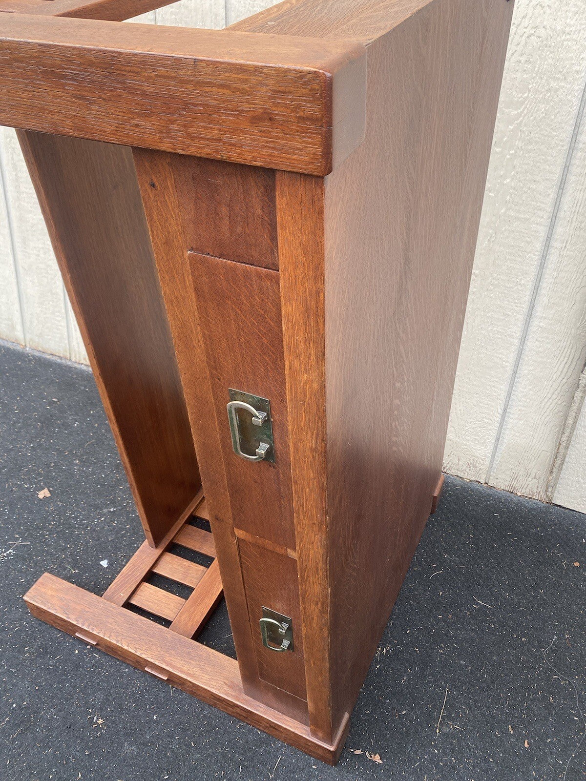 65019 Antique Mission Oak Desk HARDEN Furniture