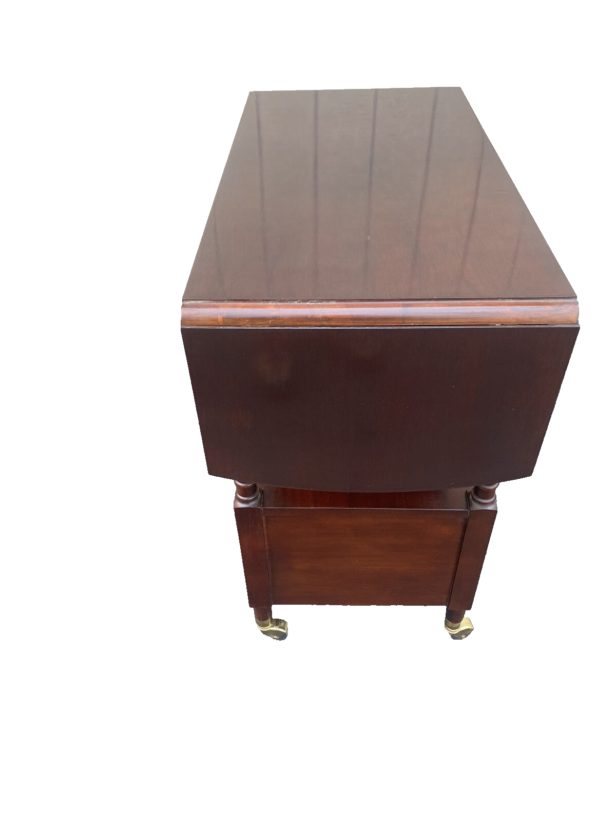 65303 BERNHARDT Mahogany Dropside Server Sideboard Cabinet