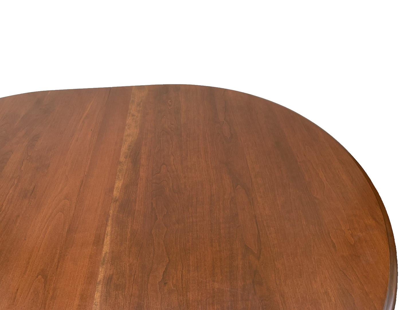 66517 Oval Cherry Queen Anne Dining Table w/ No leafs