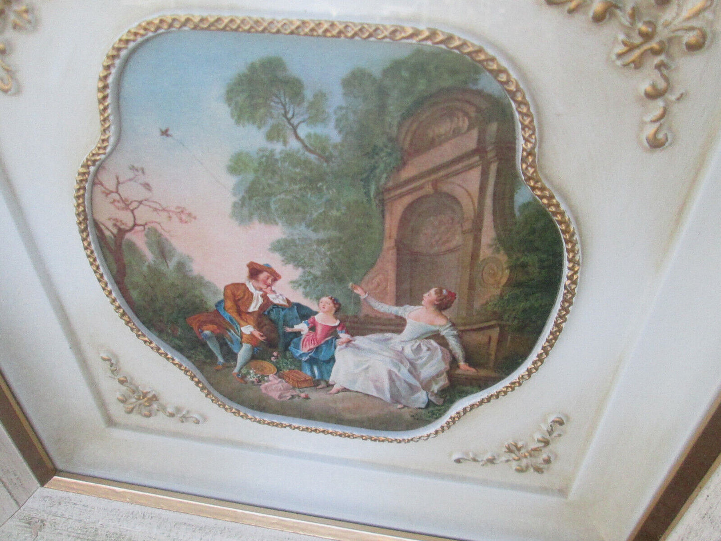 MW : Pair Mid Century Modern Vintage TURNER Prints In fancy Picture Frames