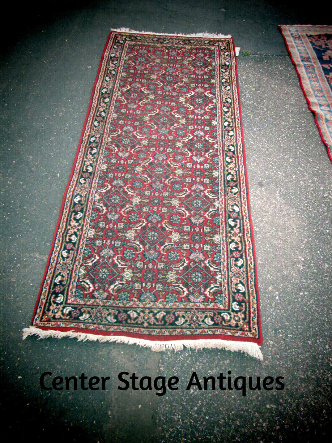 ML RUG 41 Hand Made Wool Oriental Rug 31" x 78"