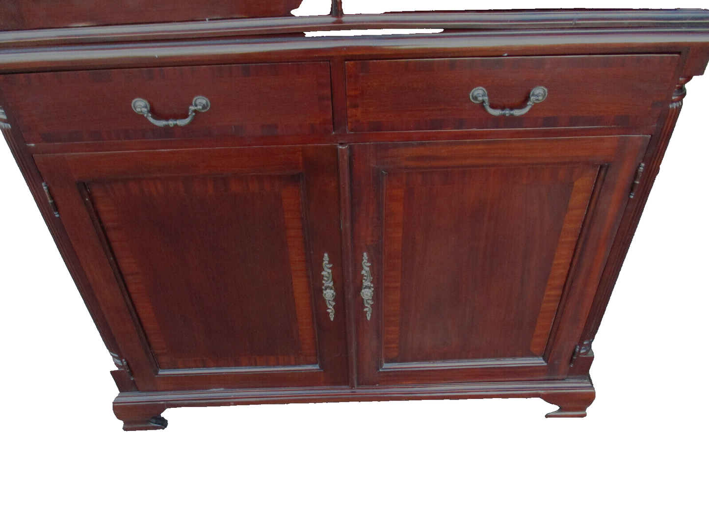 62867 Mahogany Curio China Cabinet