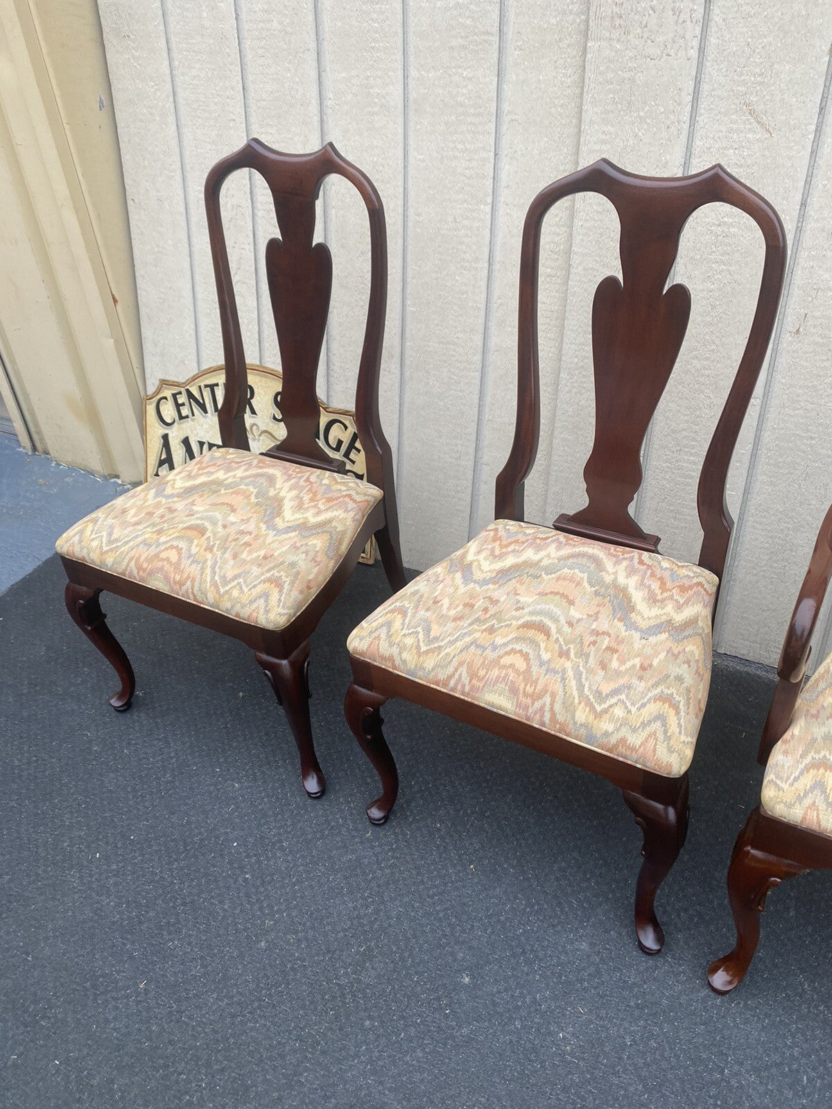 65391 Set of 6 COUNCILL Craftsman Furniture Solid Mahogany Dining Chair s