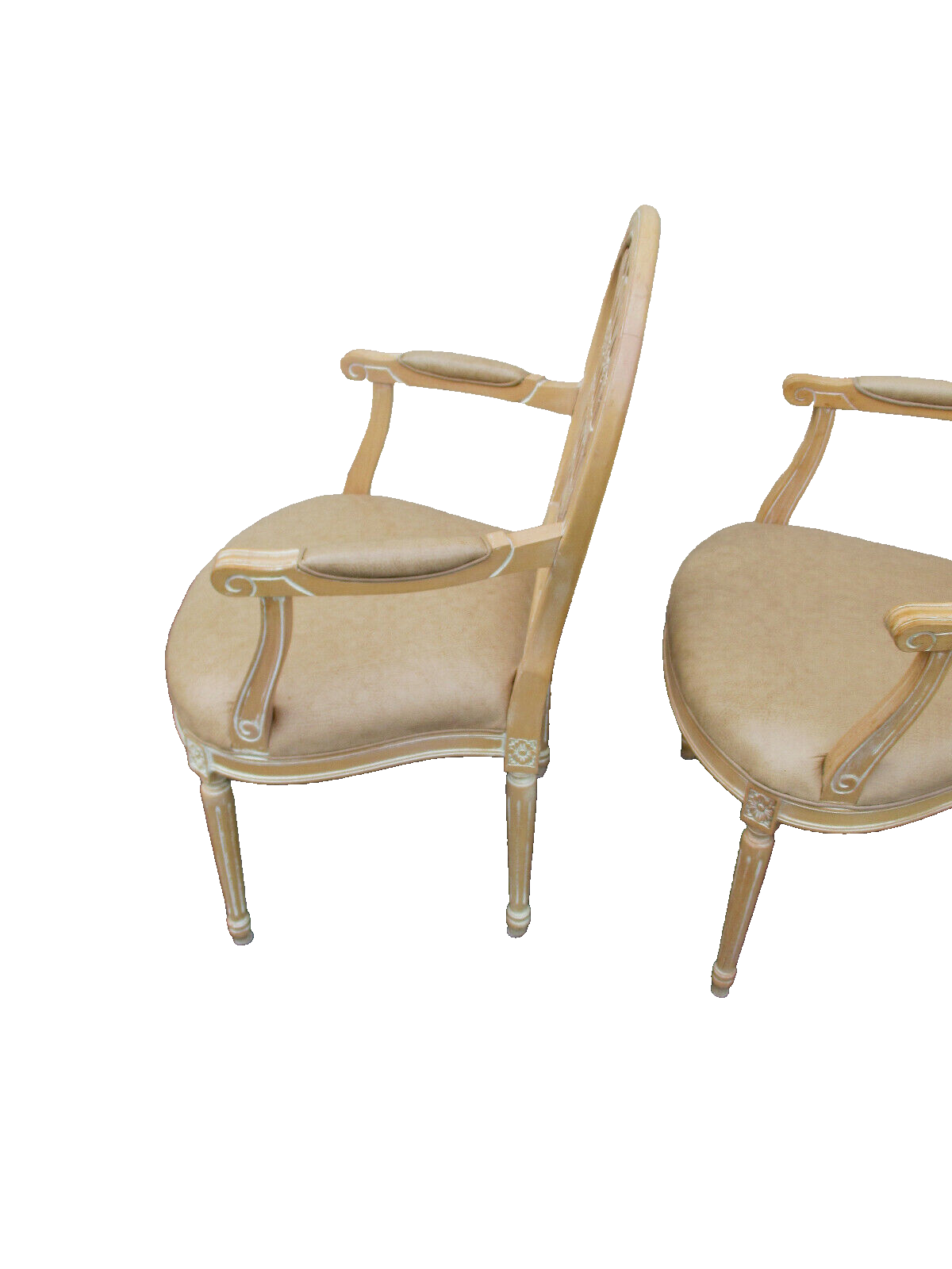 62973 Pair Decorator Armchair Chairs Made in Italy
