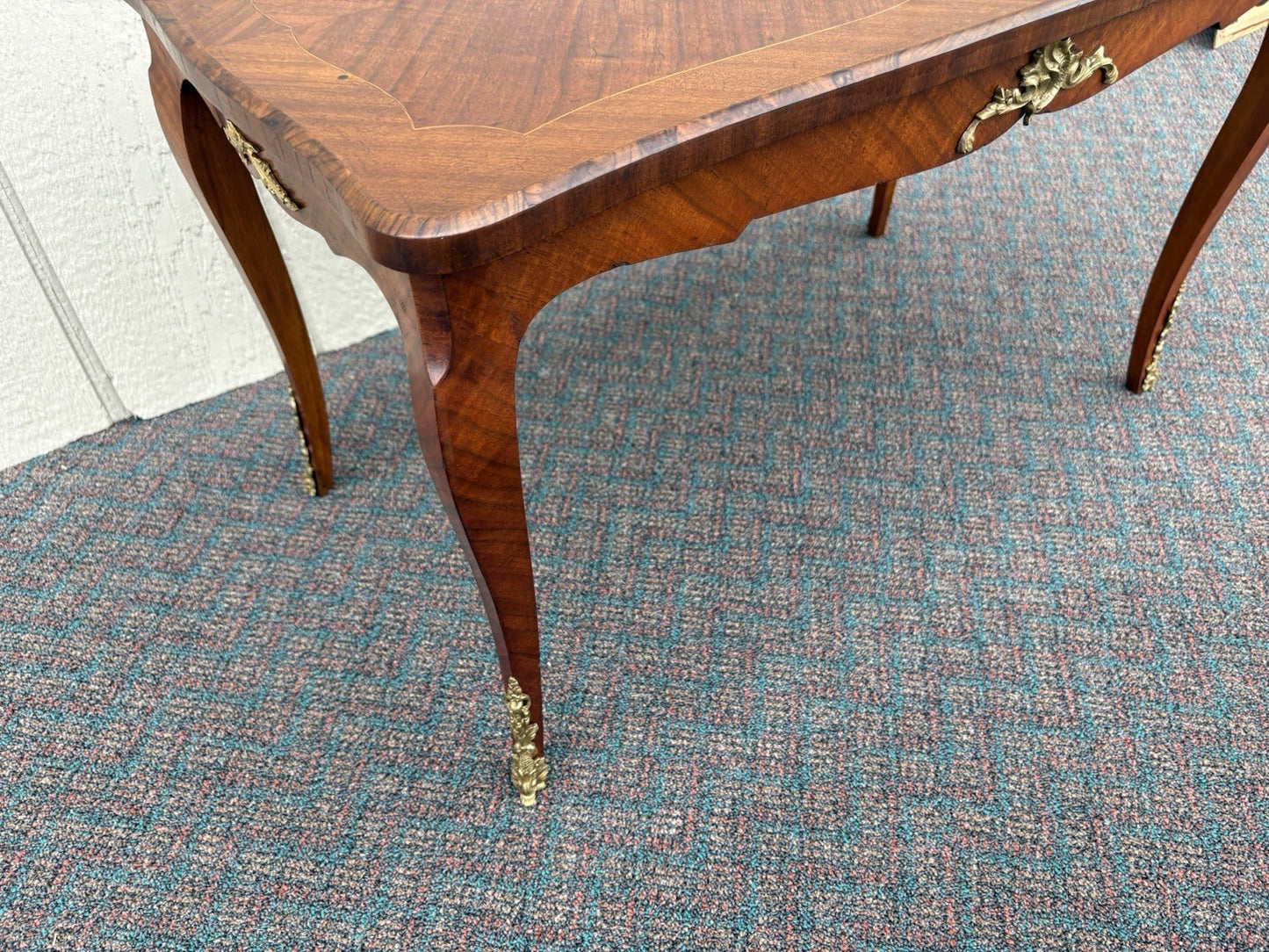 66937 Inlaid ARTURO BARZI Louis XV Coffee Table Stand