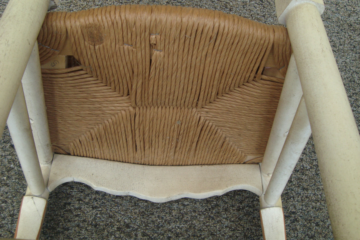 61073 Set 4 Rustic Primitive Decorator Dining Room Chairs