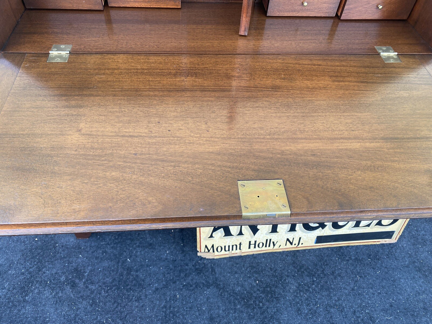 66608 Custom Hand Made Secretary Desk JOSEPH HOFF 1982