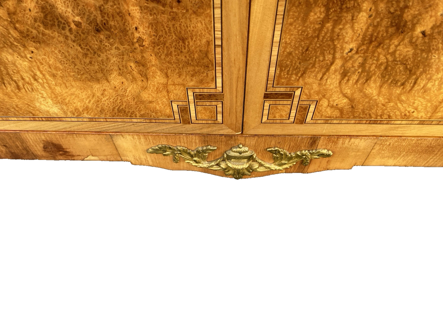 66380 Inlaid 2 door Storage Cabinet Liquor Cabinet Chest