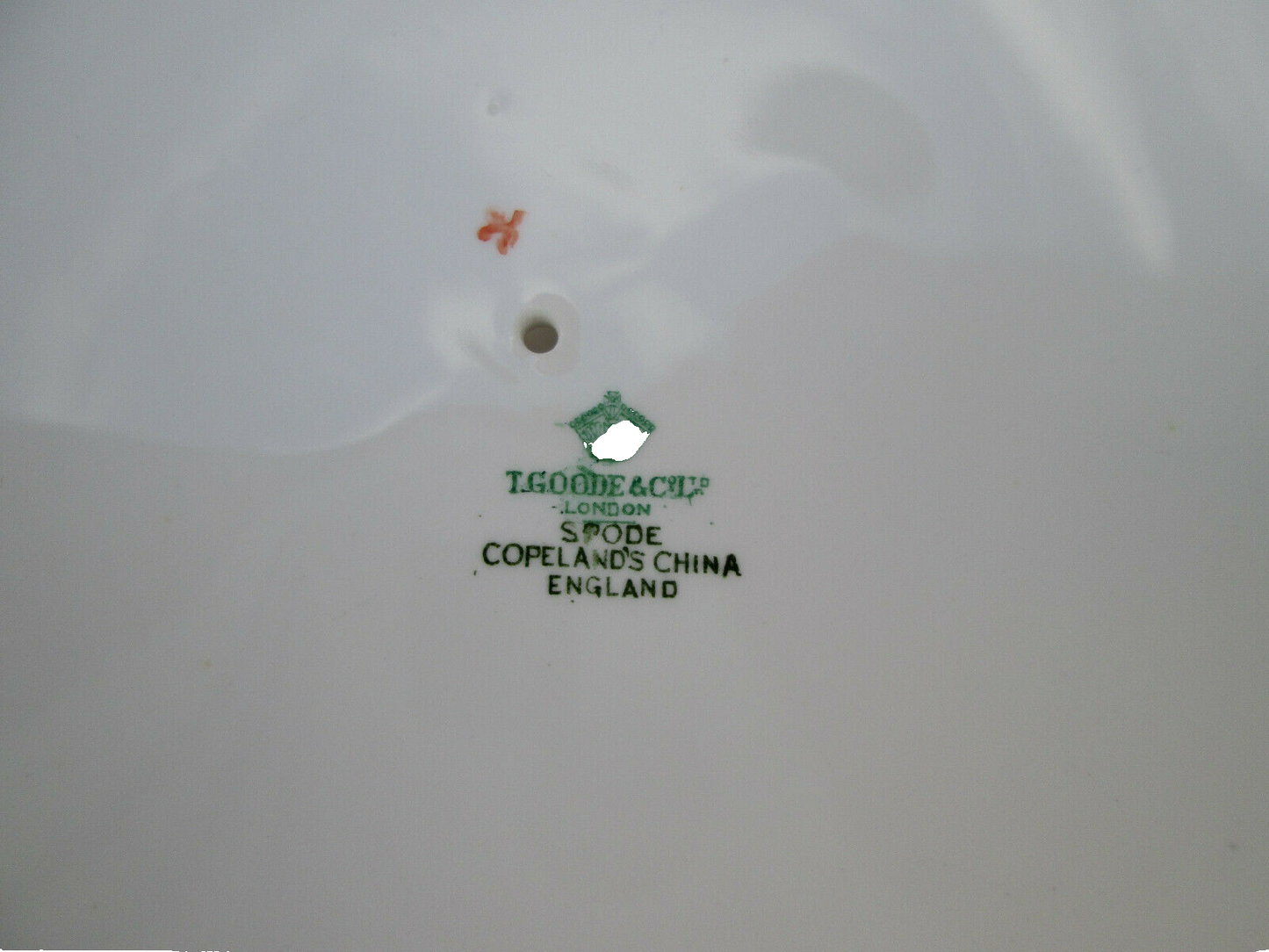 MS: 7 Pieces THOMAS GOODE LONDON SPODE COPELAND SET TEAPOT COVERED DISH CREAMER