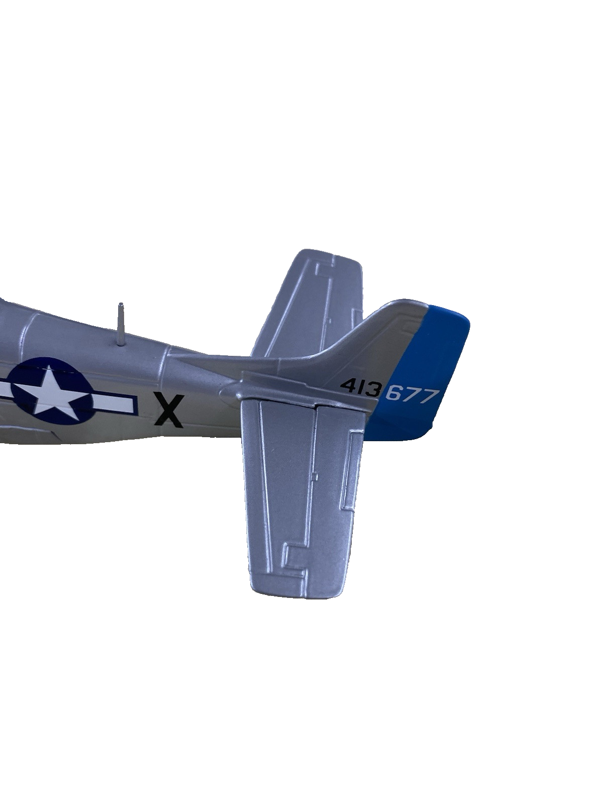 ES 206 : Franklin Mint FICKLE FANNY P 51 Mustang B11B179 Airplane plane