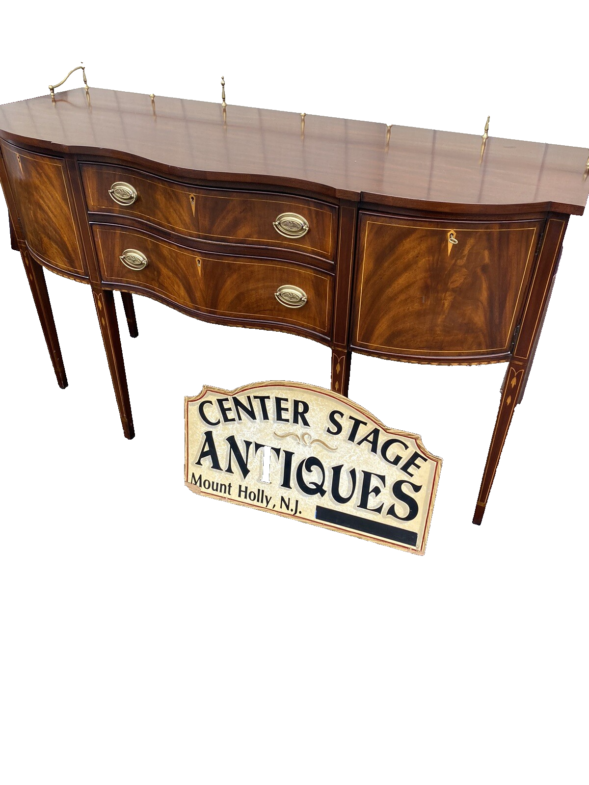 65837 Set of 8 Solid Mahogany Dining Chairs Chair s