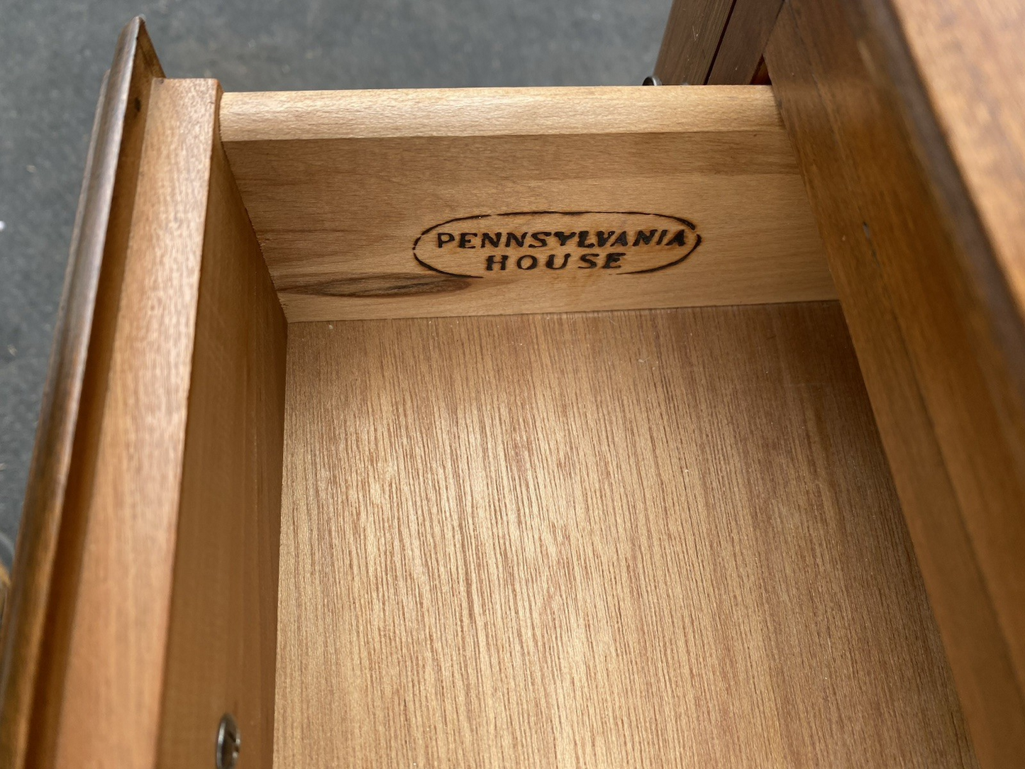 66506 Pennsylvania House Secretary Desk w/ Bookcase top