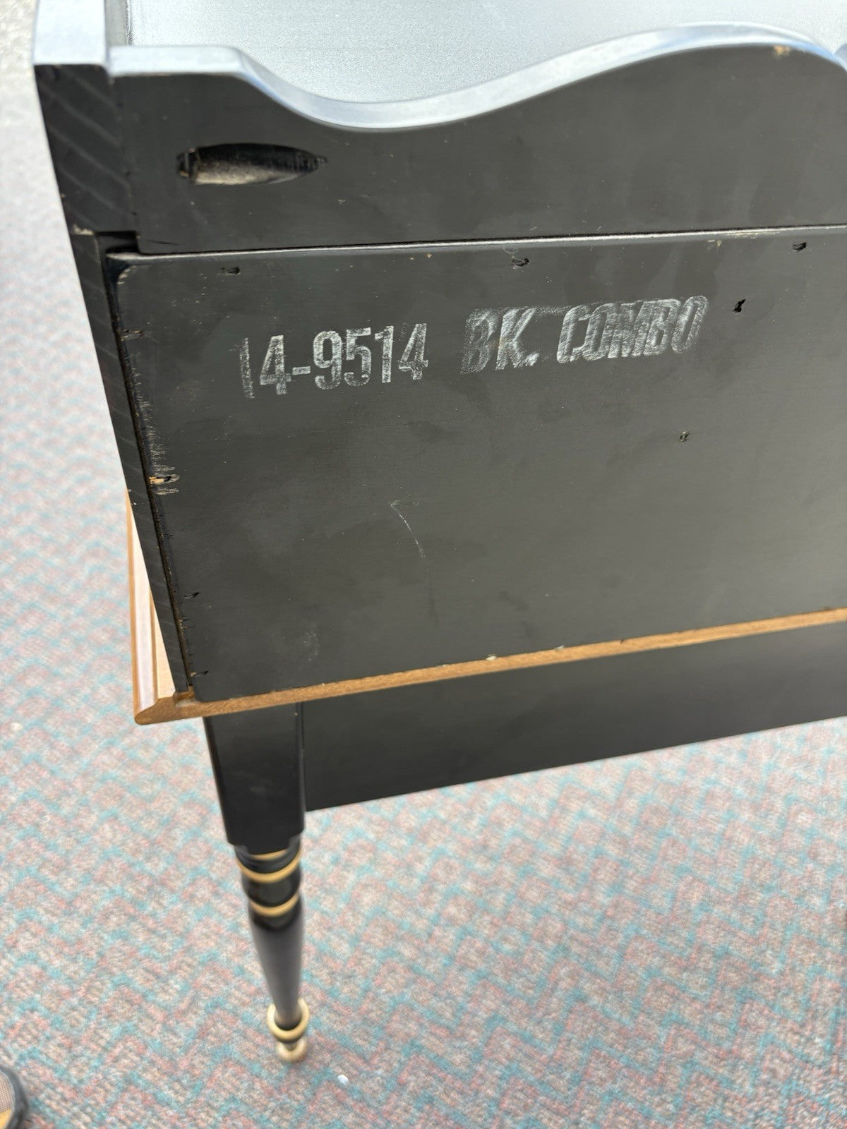 67129 ETHAN ALLEN Office Stenciled Office Desk