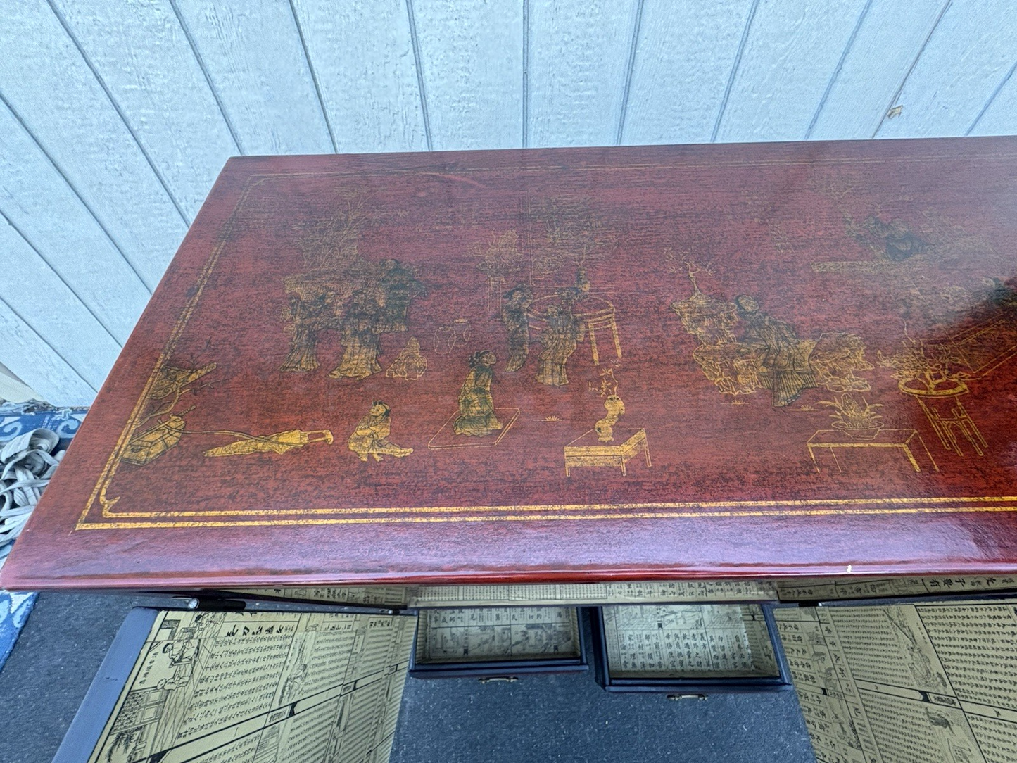 66697 Oriental Storage Cabinet Chest