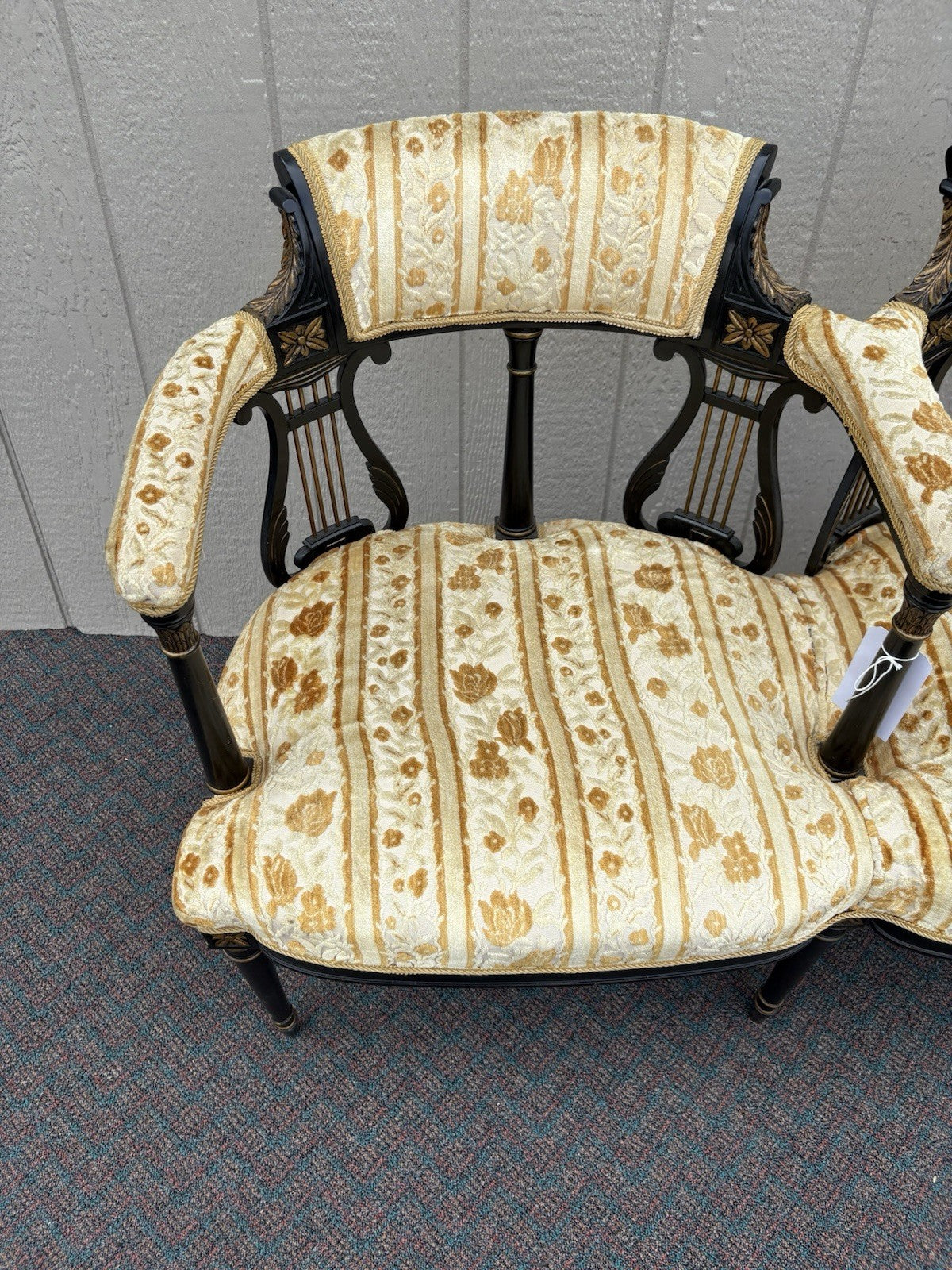 62247 RARE Antique Victorian Settee Loveseat Couch Sofa Chair